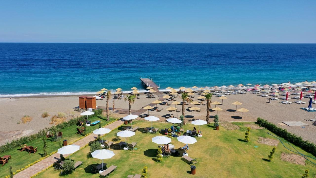 Assos Troy Beach Hotel Exterior foto