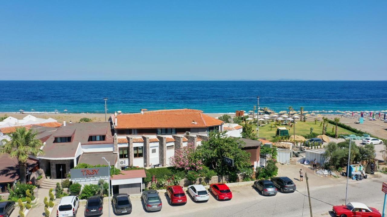 Assos Troy Beach Hotel Exterior foto